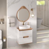 Conjunto Beatriz 60 Suspenso - Fabribam Branco/Catedral