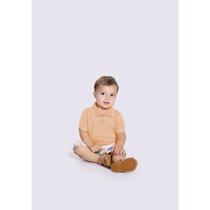 Conjunto Bebê Alakazoo Polo em Malha New Amsterdam e Bermuda em Moletom Conjunto Bebê Alakazoo Polo em Malha New Amsterdam e Bermuda em Moletom