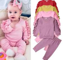 Conjunto Bebe Babado Conjunto Bebe Babado