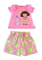 Conjunto Bebê Blusa E Shorts Meu Solzinho Com Aplique Marlan