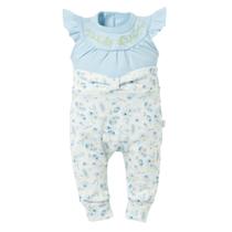 Conjunto Bebê Body Curto + Calça Saruel Serena Azul - Hug