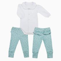 Conjunto Bebê Body e Calça estampa CAT FRIENDS - Mini Bear