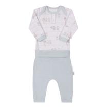 Conjunto Bebê Body E Calça Letut 15806