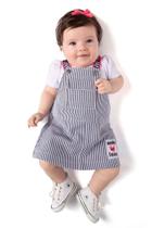 Conjunto bebê body e salopete