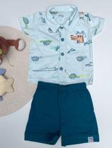 Conjunto Bebê Camisa Com Bermuda Elian Conjunto Bebê Camisa Com Bermuda Elian