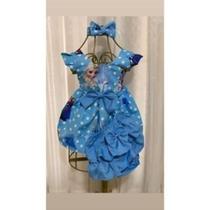 Conjunto Bebê Carinho Frozen +Faixa de Cabelo