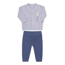 Conjunto Bebê Casaco e Calça Letut 15817
