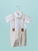 Conjunto Bebê Chino com Suspensório Conjunto Bebê Chino com Suspensório