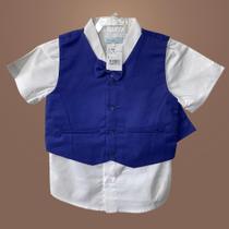 Conjunto Bebê Colete Chino - Roupinha Formal para Casamento e Celebrações Conjunto Bebê Colete Chino - Roupinha Formal para Casamento e Celebrações