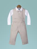 Conjunto Bebê Colete Confort Plus - Roupinha Formal para Casamento e Celebrações