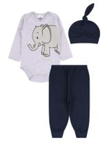 Conjunto Bebê com Touca Unissex