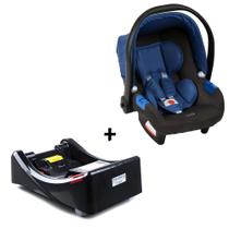 Conjunto Bebê Conforto com Base para Carro Burigotto Touring X de 0 até 13 Kg Cinza e Azul