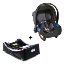 Conjunto Bebê Conforto Com Base Para Carro Burigotto Touring X De 0 Até 13 Kg Preto Mesclado U