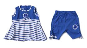 Conjunto Bebê Cruzeiro Bata e Legging Revedor Conjunto Bebê Cruzeiro Bata e Legging Revedor
