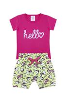 Conjunto Bebê e Infantil Menina Baby Look Pink Conjunto Bebê e Infantil Menina Baby Look Pink