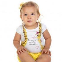 Conjunto Bebê feminino Blusa e Short em meia malha, " Eu amo minha mamãe" 11603 Conjunto Bebê feminino Blusa e Short em meia malha, " Eu amo minha mamãe" 11603