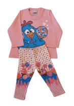 Conjunto Bebê Feminino Blusão ML + Legging Romitex