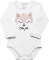 Conjunto Bebe Feminino Branco/Sub. Rosê Tam M3-6 meses Dicanela Conjunto Bebe Feminino Branco/Sub. Rosê Tam M3-6 meses Dicanela