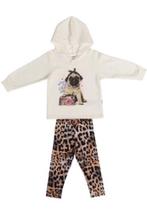 Conjunto Bebê Feminino Jaqueta+Calça Elian