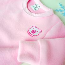 Conjunto Bebê Infantil Soft Inverno Menino Menina Roupa de frio P M G Enxoval Blusa e Calça com punho