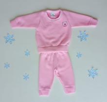 Conjunto Bebê Infantil Soft Inverno Menino Menina Roupa de frio P M G Enxoval Blusa e Calça com punho - Mafessoni