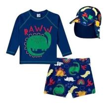 Conjunto Bebe Infantil Sunga Camisa Praia Proteção Solar Uv Conjunto Bebe Infantil Sunga Camisa Praia Proteção Solar Uv