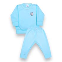 Conjunto Bebê Infantil Unisoft Quente Inverno Com Punho Mafessoni Gênero:MasculinoTamanho:G
