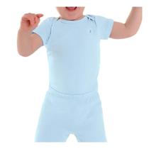 Conjunto Bebê Kiko Body MC Coelho Azul Claro - 03668 Conjunto Bebê Kiko Body MC Coelho Azul Claro - 03668