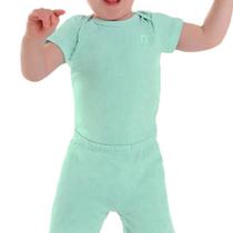 Conjunto Bebê Kiko Body MC Coelho Verde Lagoon - 03668 Conjunto Bebê Kiko Body MC Coelho Verde Lagoon - 03668