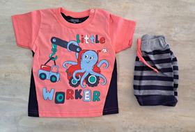 Conjunto Bebe Little Worker