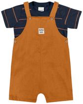 Conjunto Bebê Macacão e Camiseta Angero 28645 Conjunto Bebê Macacão e Camiseta Angero 28645