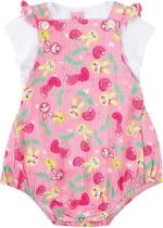 Conjunto Bebê Macaquinho + Blusa Dila 03561