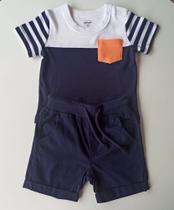 Conjunto bebe marinho tip top Conjunto bebe marinho tip top
