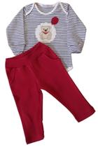 Conjunto Bebê Masculino Body ML + Calça Mini Mundo Conjunto Bebê Masculino Body ML + Calça Mini Mundo