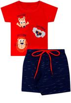 Conjunto Bebê Masculino Camiseta + Shorts