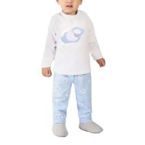 Conjunto Bebê Masculino Dedeka Soft Ovelhinha Branco - 24668 Conjunto Bebê Masculino Dedeka Soft Ovelhinha Branco - 24668