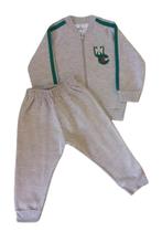 Conjunto Bebê Masculino Jaqueta ML + Calça Abrange Conjunto Bebê Masculino Jaqueta ML + Calça Abrange