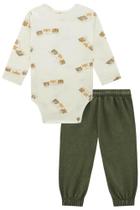 Conjunto Bebê Masculino Meia Estação Confort Body Manga Longa Calça Confort Luc.Boo 80702 Conjunto Bebê Masculino Meia Estação Confort Body Manga Longa Calça Confort Luc.Boo 80702