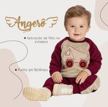 Conjunto Bebê Masculino Moletom/Moletom Dumont Felpado Angerô
