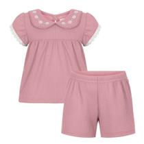 Conjunto Bebê Menina Alakazoo Crochê Imperial Blusa e Short Tamanho:PCor:Igual da foto