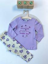 Conjunto Bebê Menina Blusa e Legging Alenice