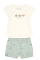 Conjunto bebê menina de estrelinha Brandili Baby