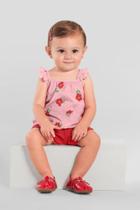 Conjunto bebê menina de flores Brandili Baby