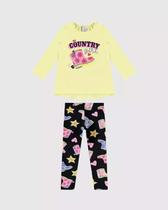Conjunto Bebê Menina Legging E Blusa Country Girl Malwee
