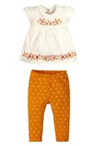 Conjunto Bebê Menina legging e Blusa Glinny