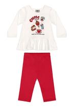 Conjunto Bebê Menina Legging Quimby Conjunto Bebê Menina Legging Quimby