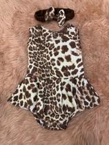 Conjunto bebê menina oncinha