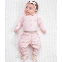 Conjunto Bebê Menina Paraiso Luxo Body Plush Inverno 11687