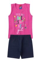 Conjunto Bebê Menina Pink - Alemara Conjunto Bebê Menina Pink - Alemara