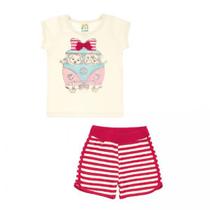 Conjunto Bebê Menina Pulla Bulla Kombi Ref. 38117 Conjunto Bebê Menina Pulla Bulla Kombi Ref. 38117